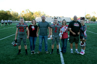 2019 Football, Cheer, and Band Sr Family Pics